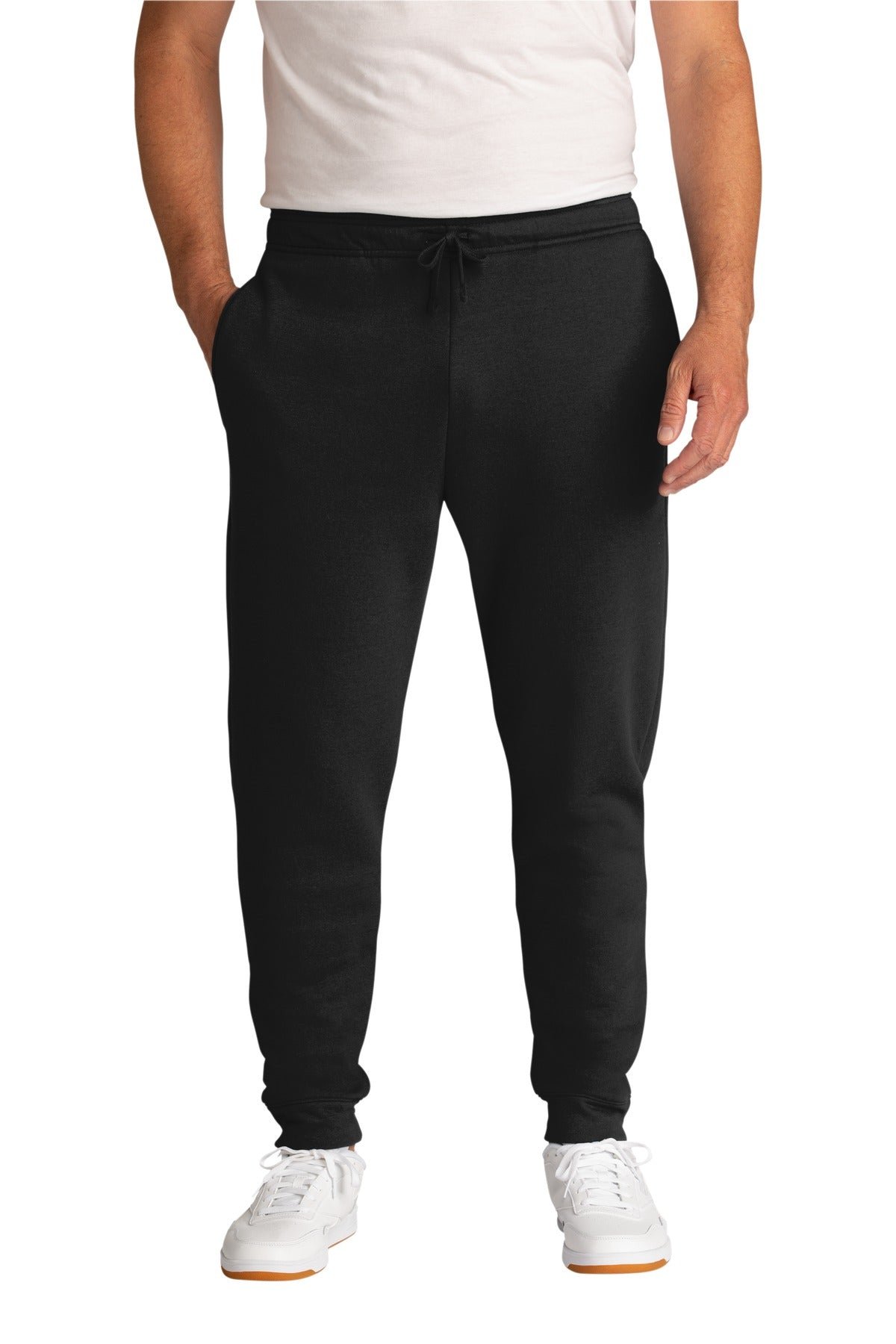 Port & Co Core Fleece Jogger. PC78J - Jet Black
