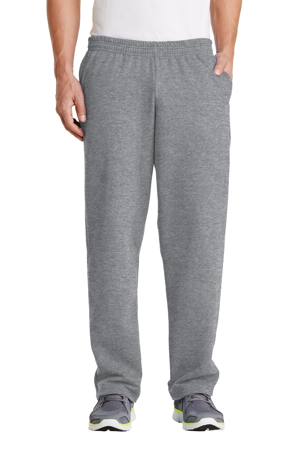 Port & Co Core Fleece Sweatpant with Pockets. PC78P - Athletic Heather