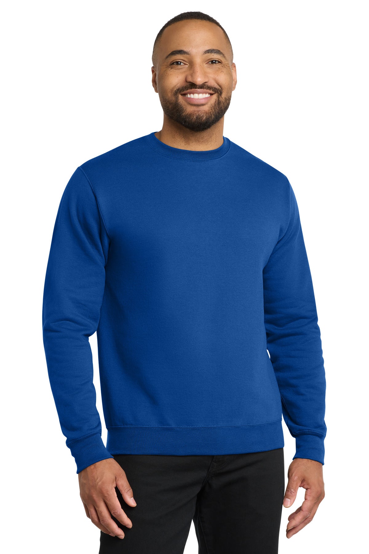 Port & Co Core Fleece Crewneck Sweatshirt. PC78 - Royal