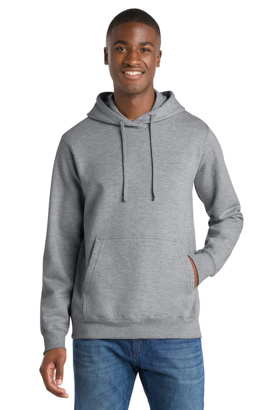 Port & Co Fan Favorite Fleece Pullover Hooded Sweatshirt. PC850H - Athletic Heather