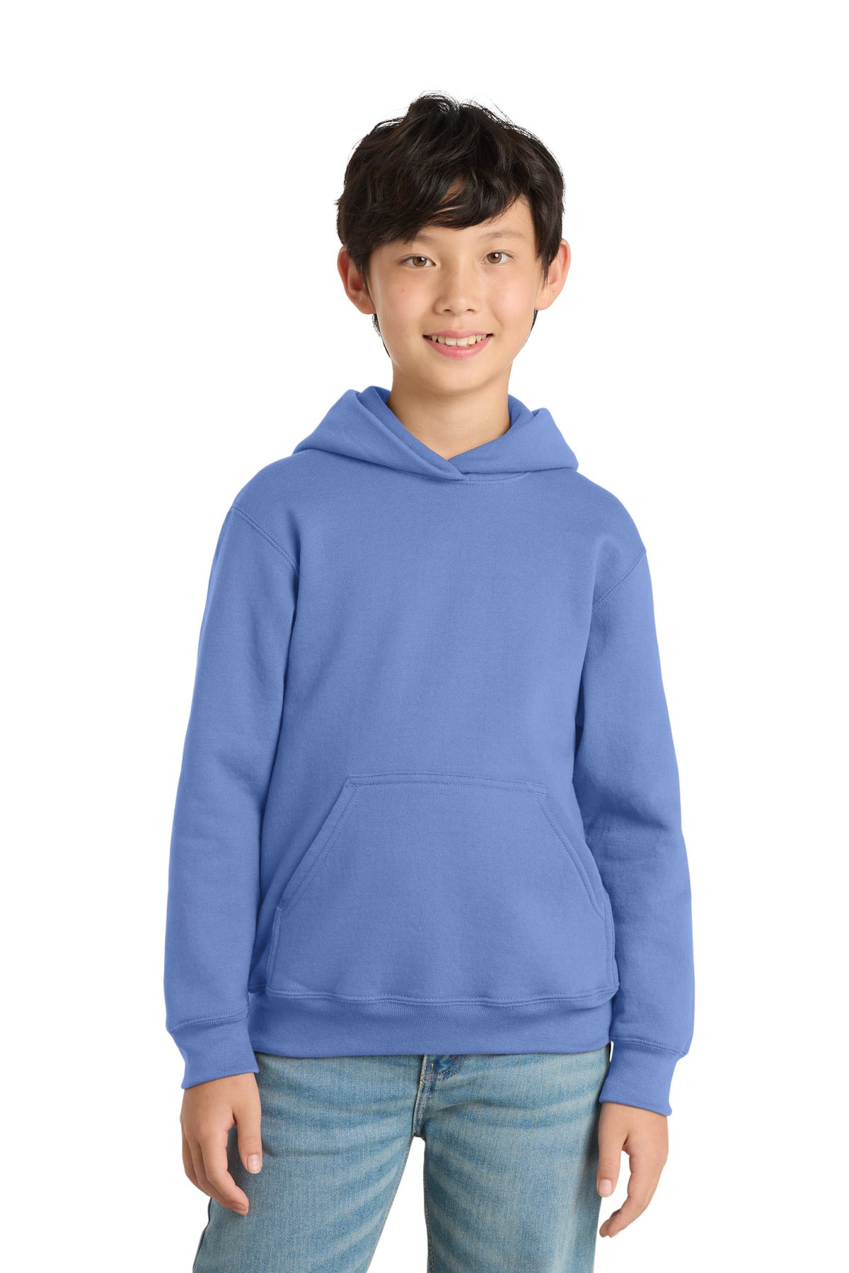 Port & Co Youth Core Fleece Pullover Hooded Sweatshirt