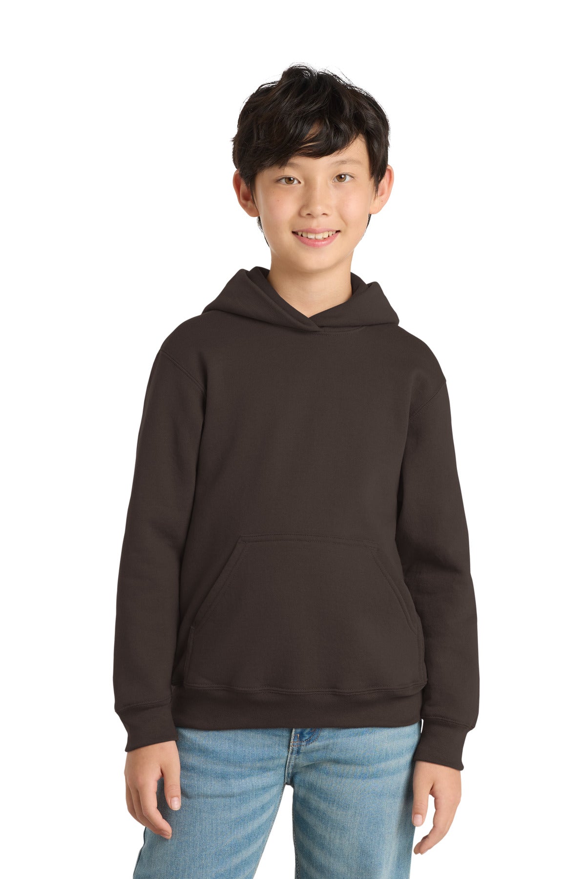 Port & Co Youth Core Fleece Pullover Hooded Sweatshirt
