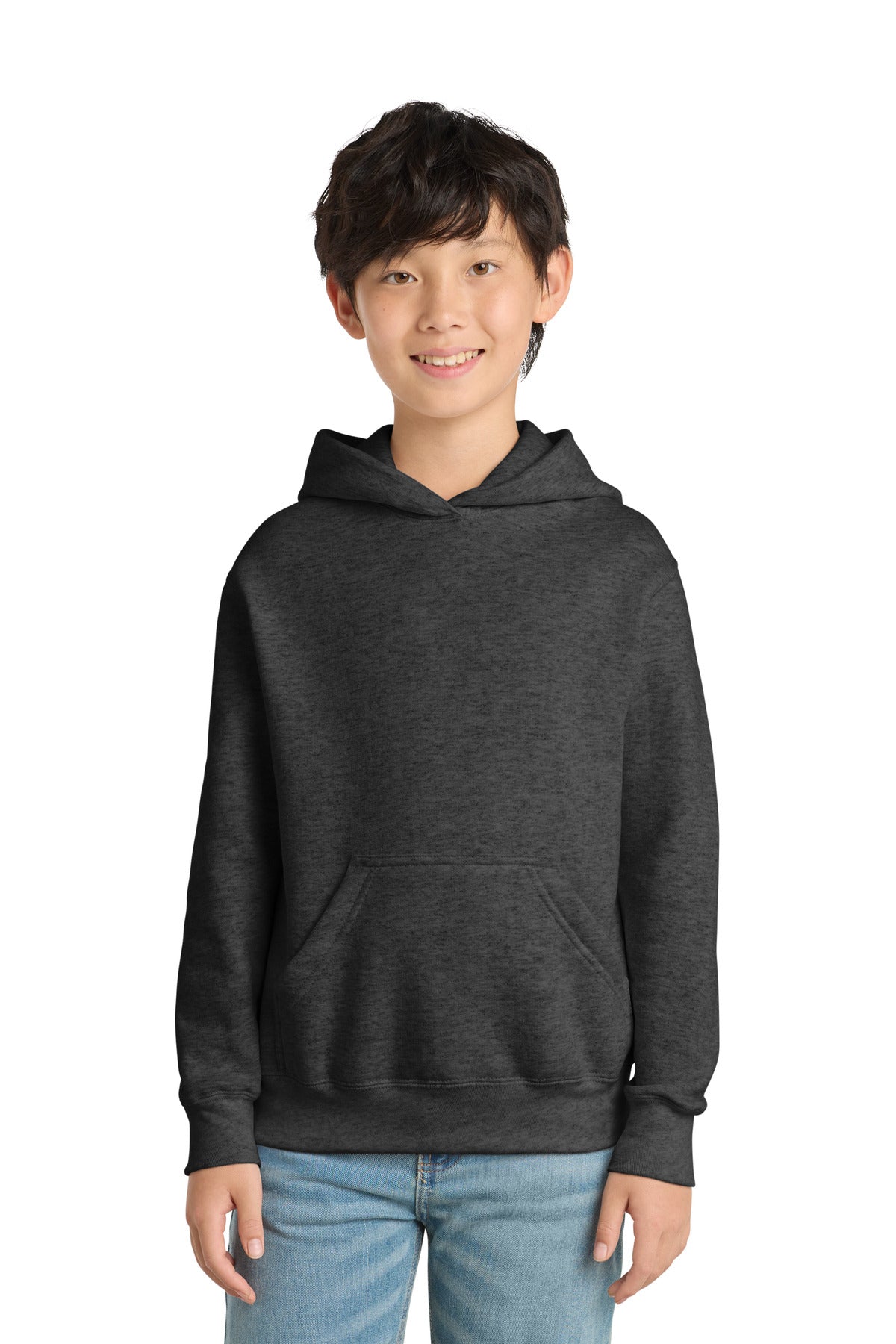 Port & Co Youth Core Fleece Pullover Hooded Sweatshirt