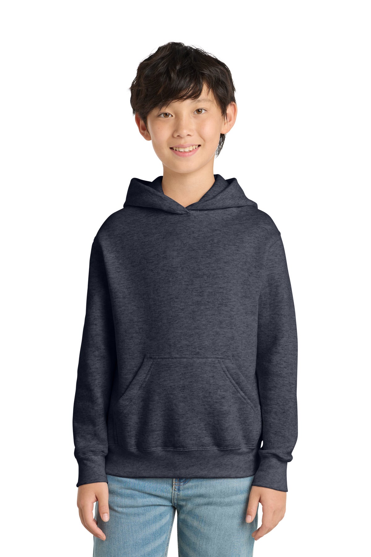 Port & Co Youth Core Fleece Pullover Hooded Sweatshirt