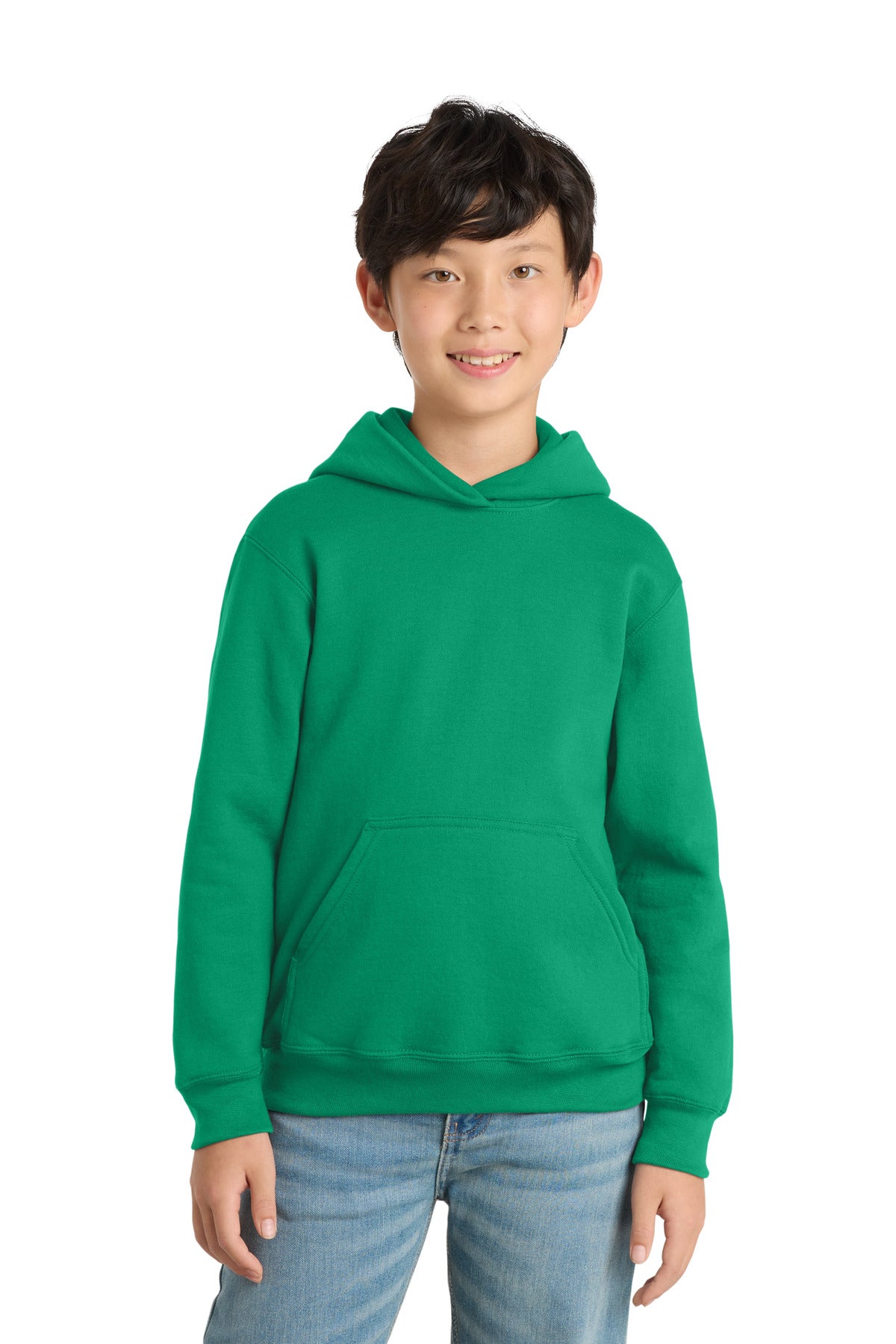 Port & Co Youth Core Fleece Pullover Hooded Sweatshirt