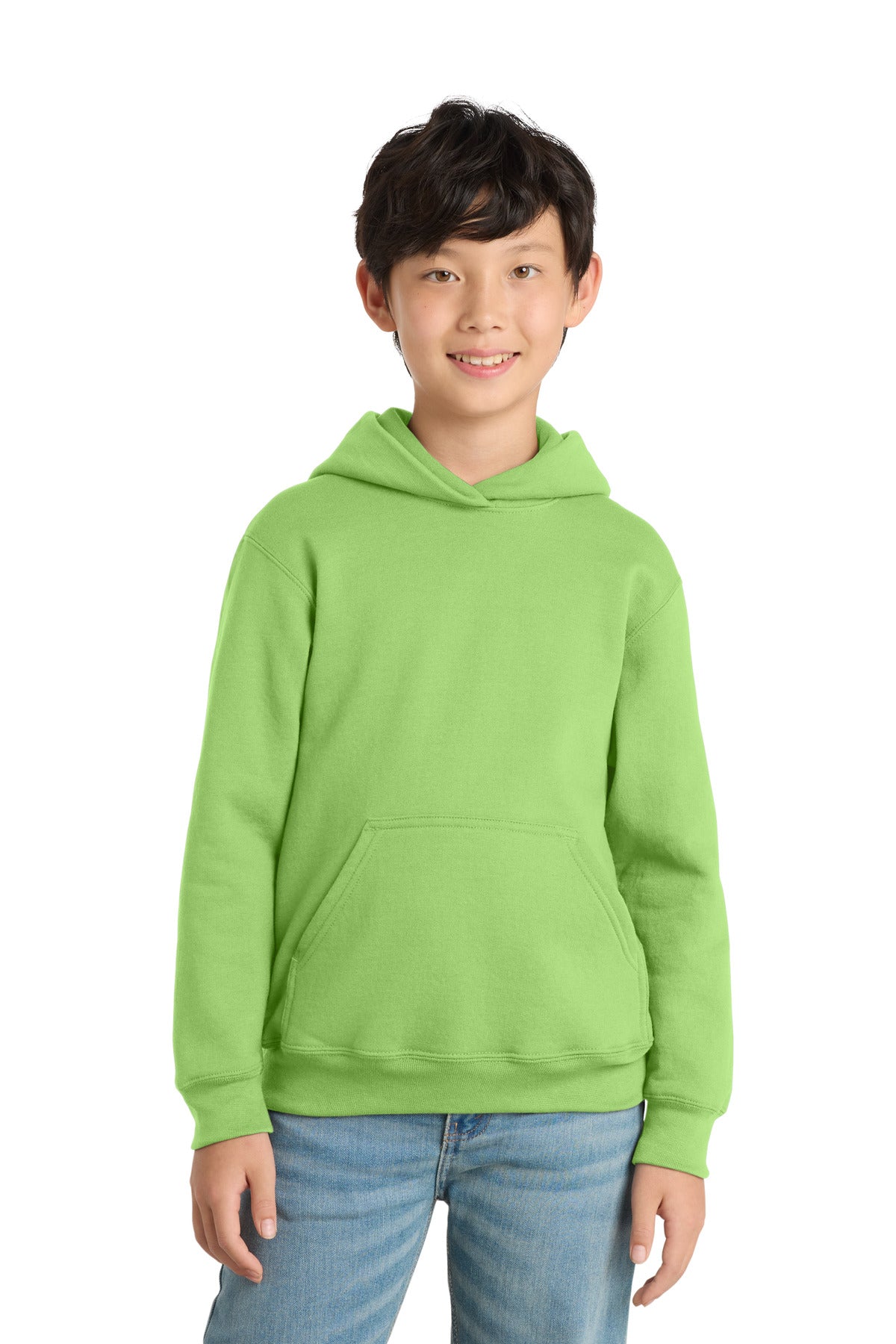 Port & Co Youth Core Fleece Pullover Hooded Sweatshirt