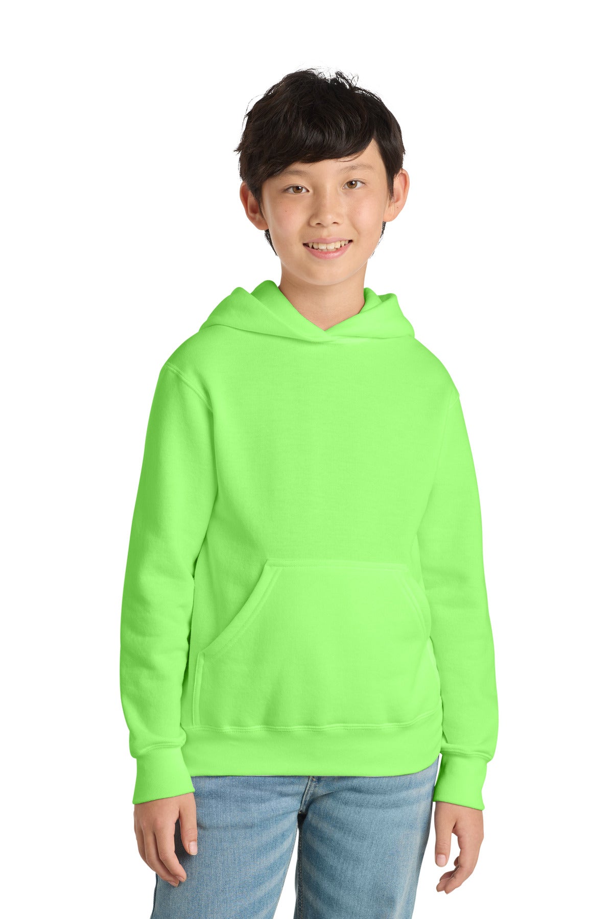 Port & Co Youth Core Fleece Pullover Hooded Sweatshirt