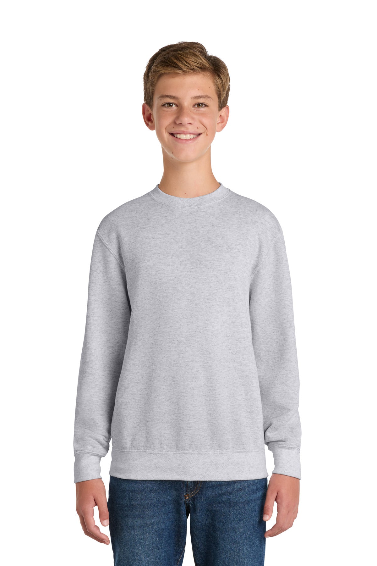 Port & Co Youth Core Fleece Crewneck Sweatshirt