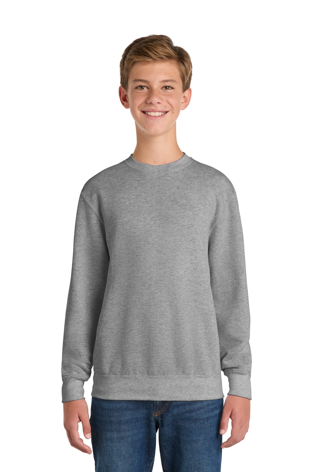 Port & Co Youth Core Fleece Crewneck Sweatshirt