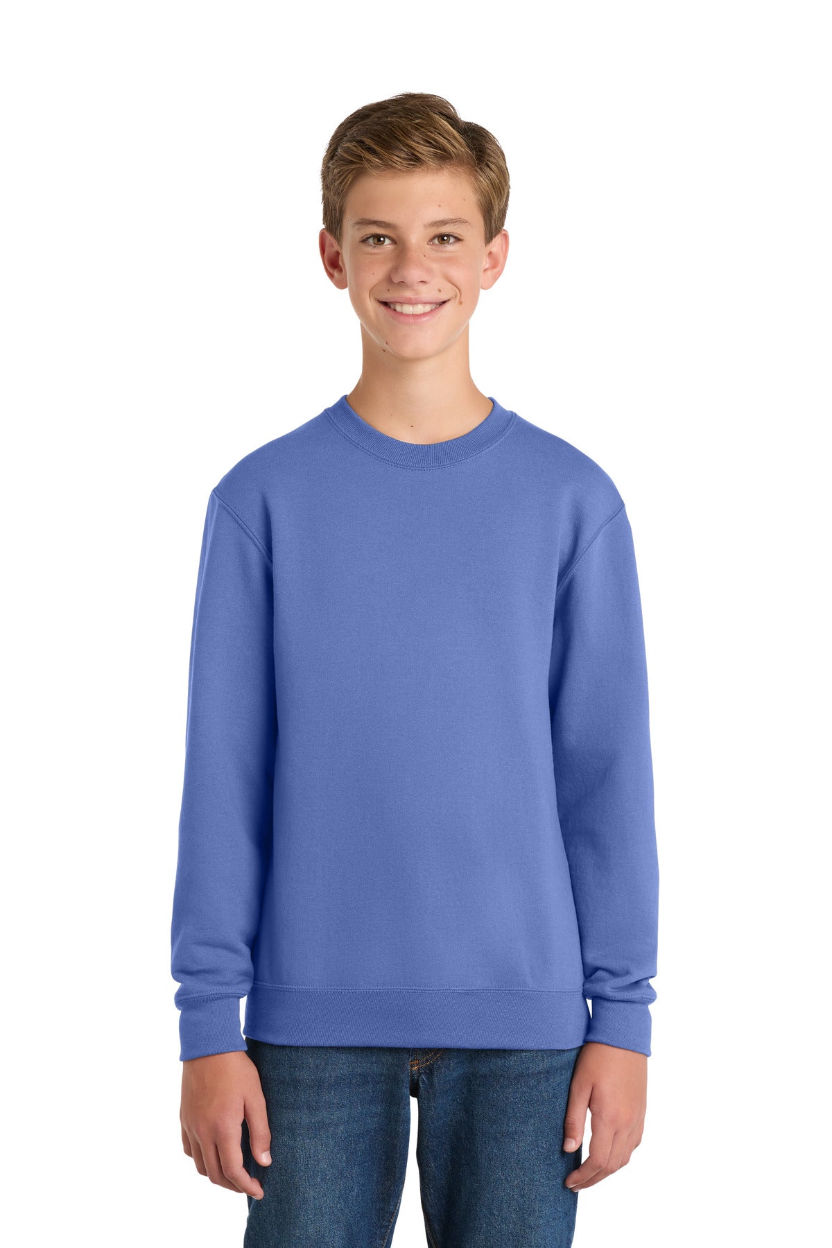 Port & Co Youth Core Fleece Crewneck Sweatshirt