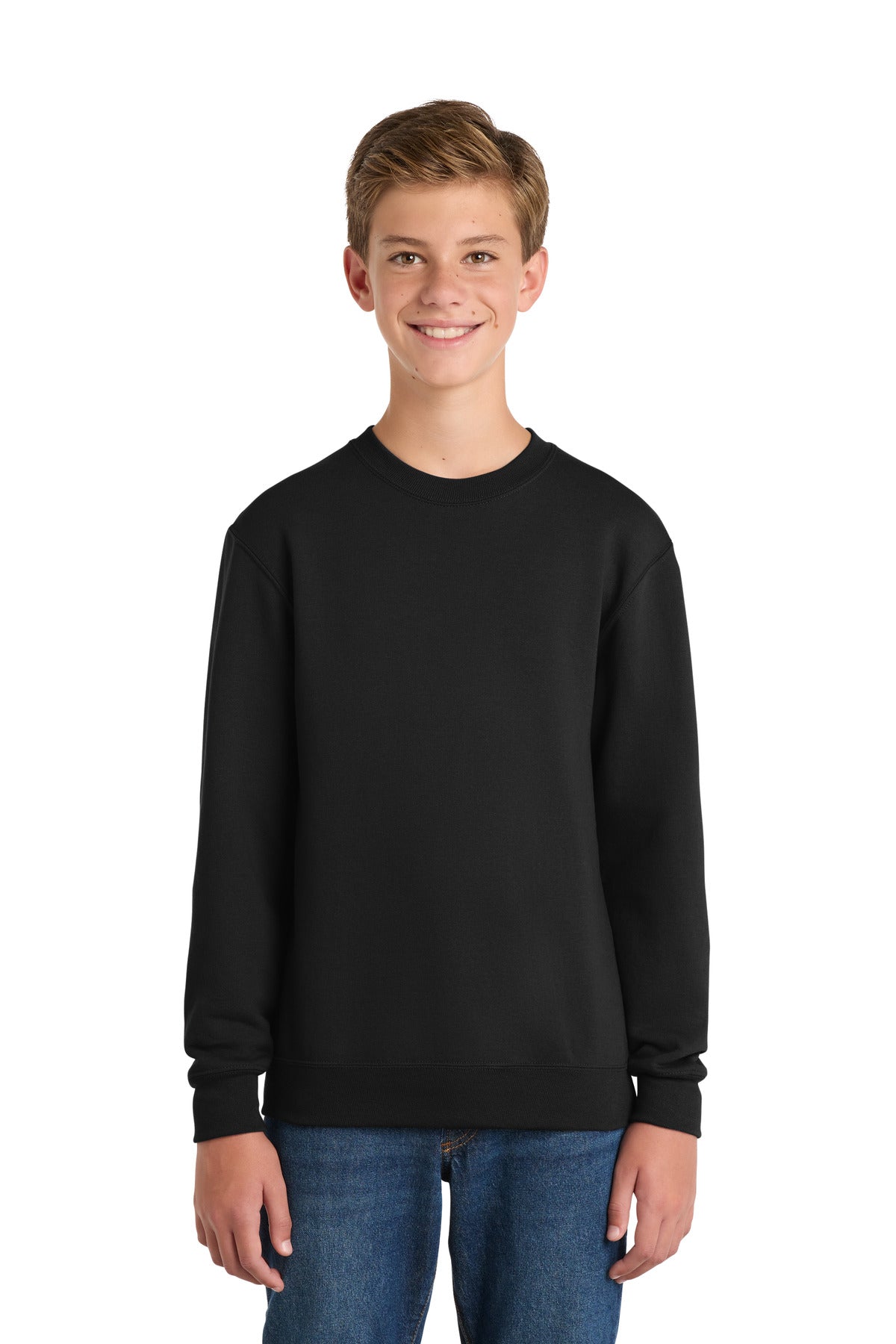 Port & Co Youth Core Fleece Crewneck Sweatshirt