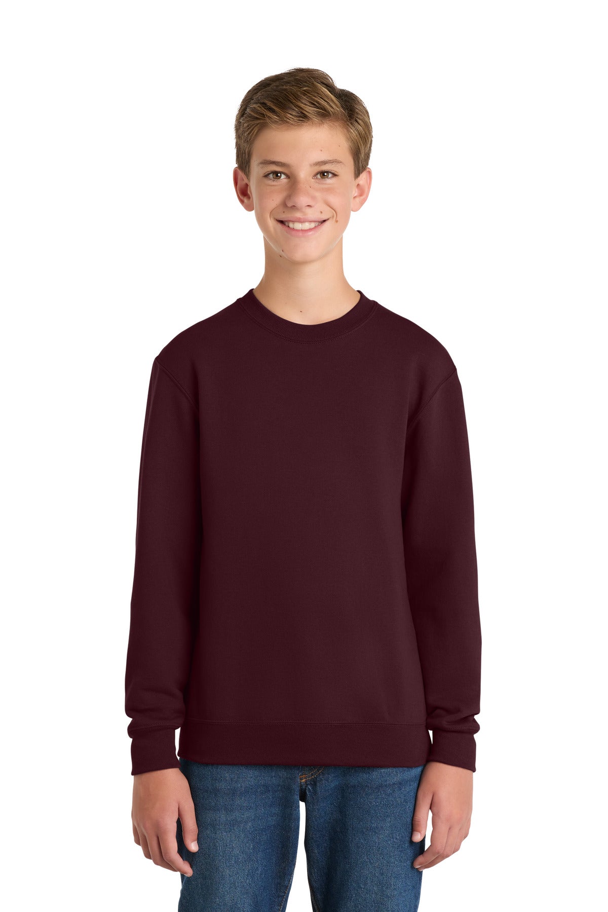 Port & Co Youth Core Fleece Crewneck Sweatshirt