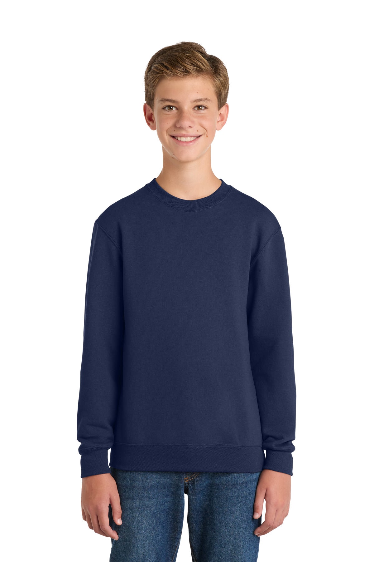 Port & Co Youth Core Fleece Crewneck Sweatshirt