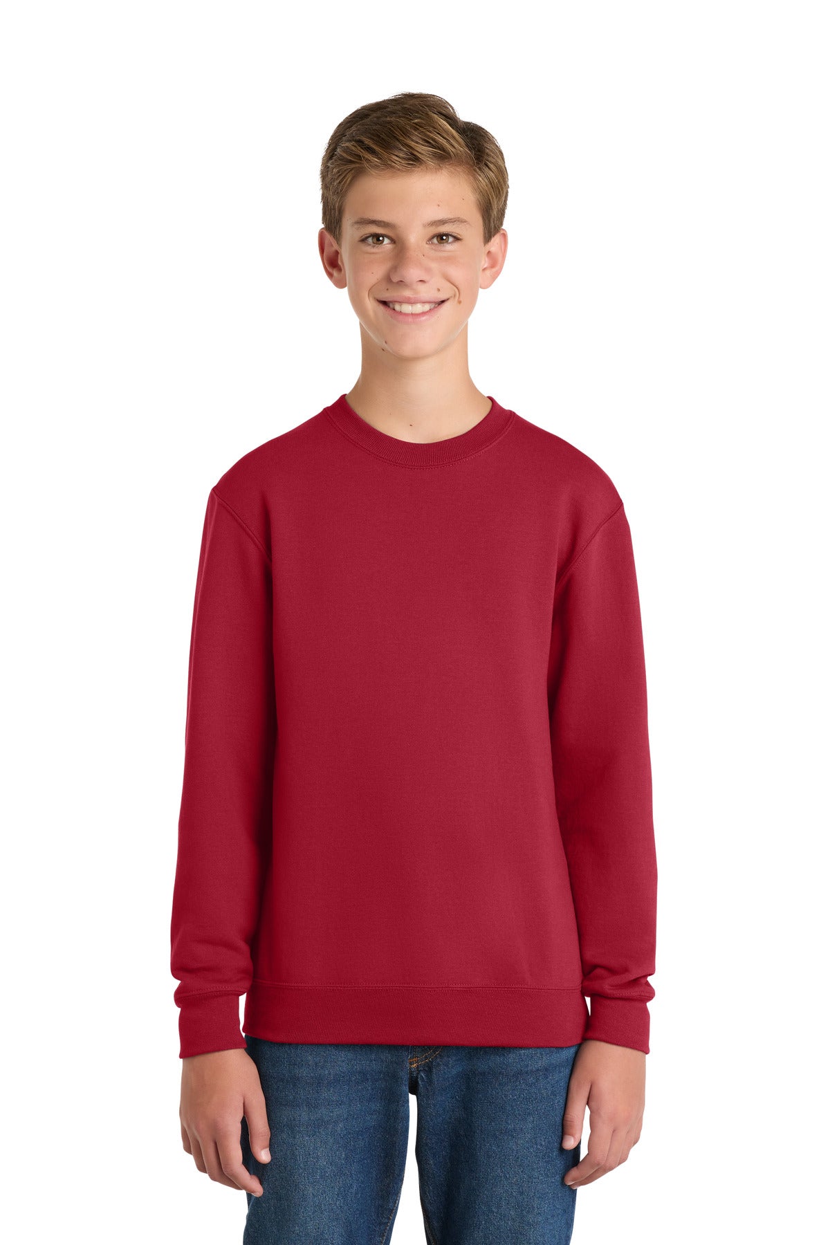 Port & Co Youth Core Fleece Crewneck Sweatshirt
