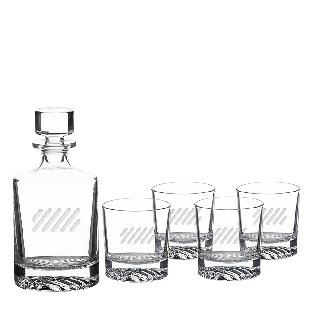 Polar Camel Glass Decanter with Gift Box - Clear