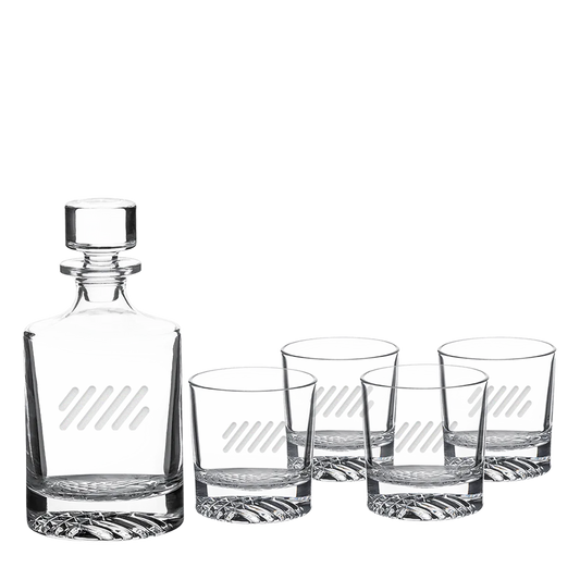 Polar Camel Glass Decanter with Gift Box - Clear