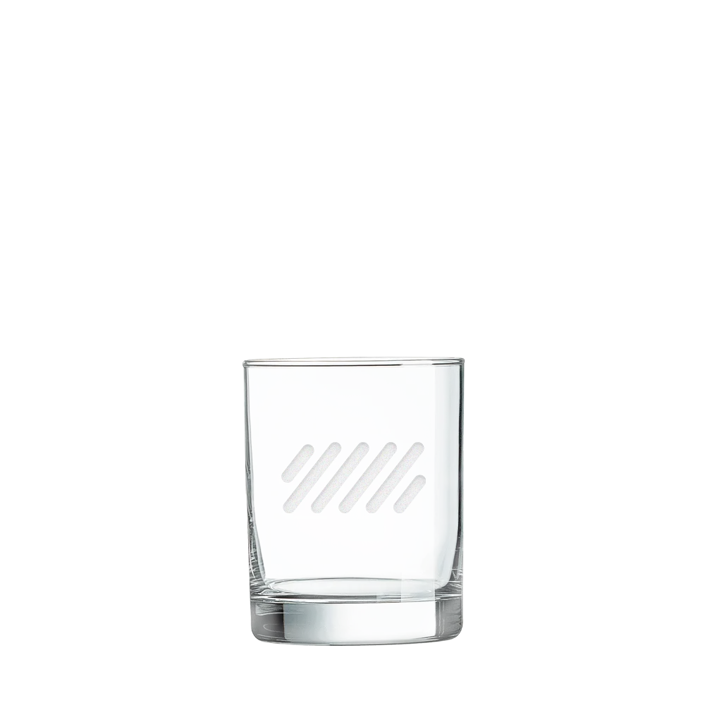 Polar Camel 13 3/4 oz Double Old Fashioned Glass - Clear