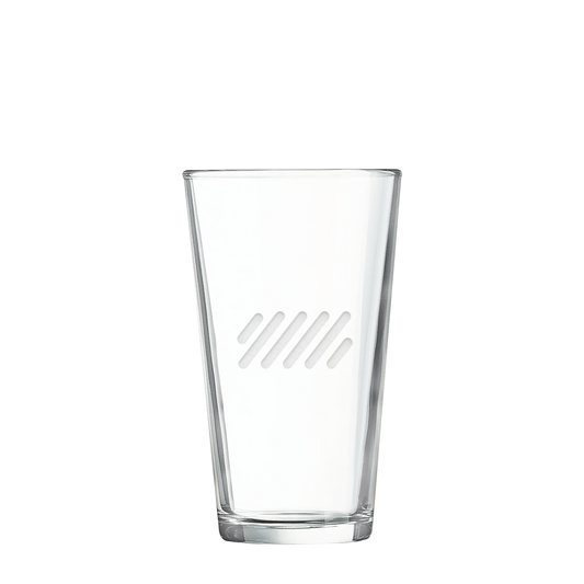Polar Camel 16 oz Pint Glass - Clear