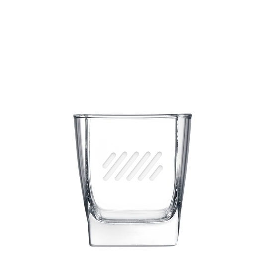 Polar Camel 10 1/2 oz Square on the Rocks Glass