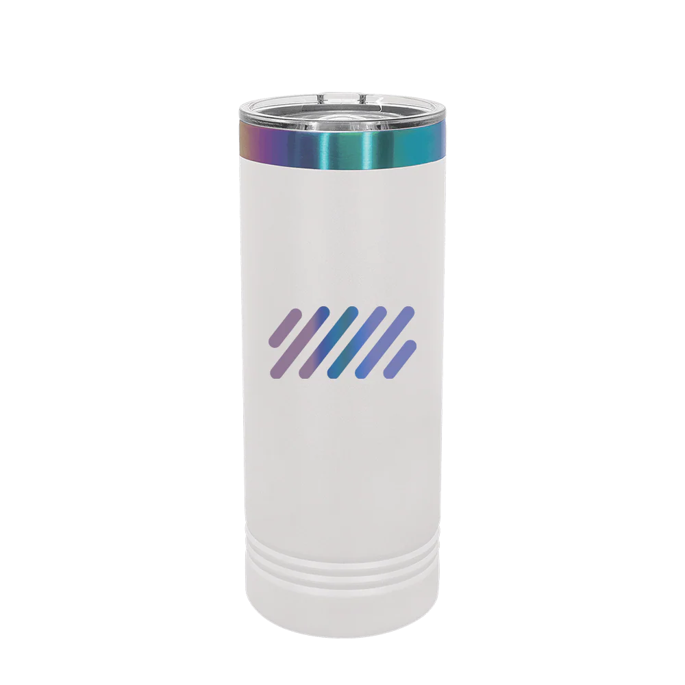 Polar Camel 22 oz Ion Plated Skinny Tumbler with Slider Lid