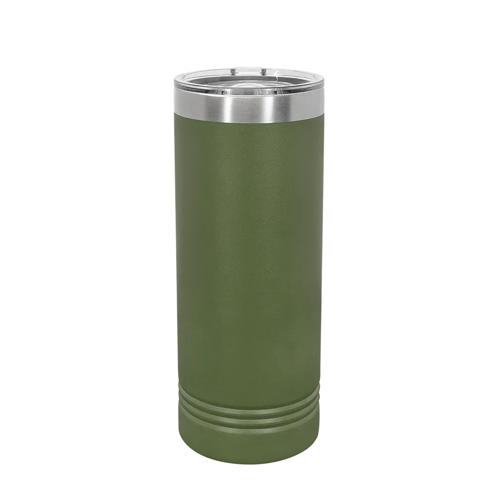 Polar Camel 22 oz Skinny Tumbler with Slider Lid