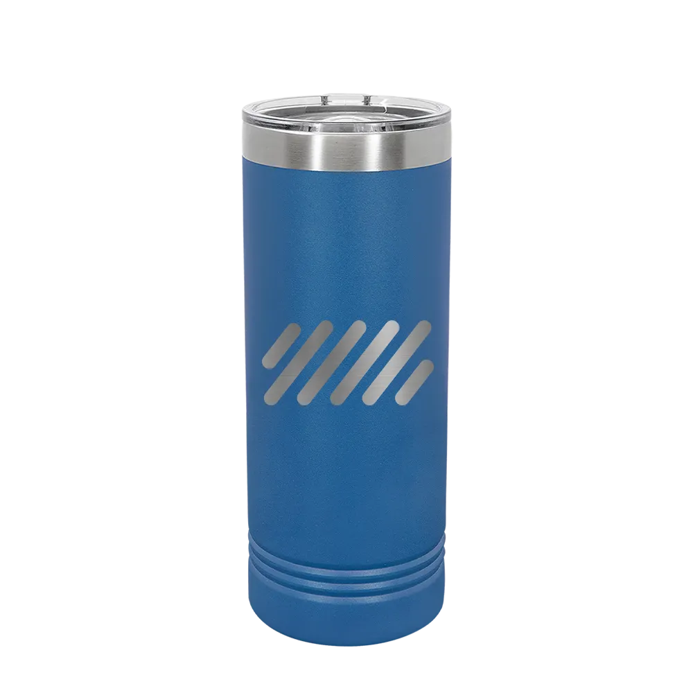 Polar Camel 22 oz Skinny Tumbler with Slider Lid