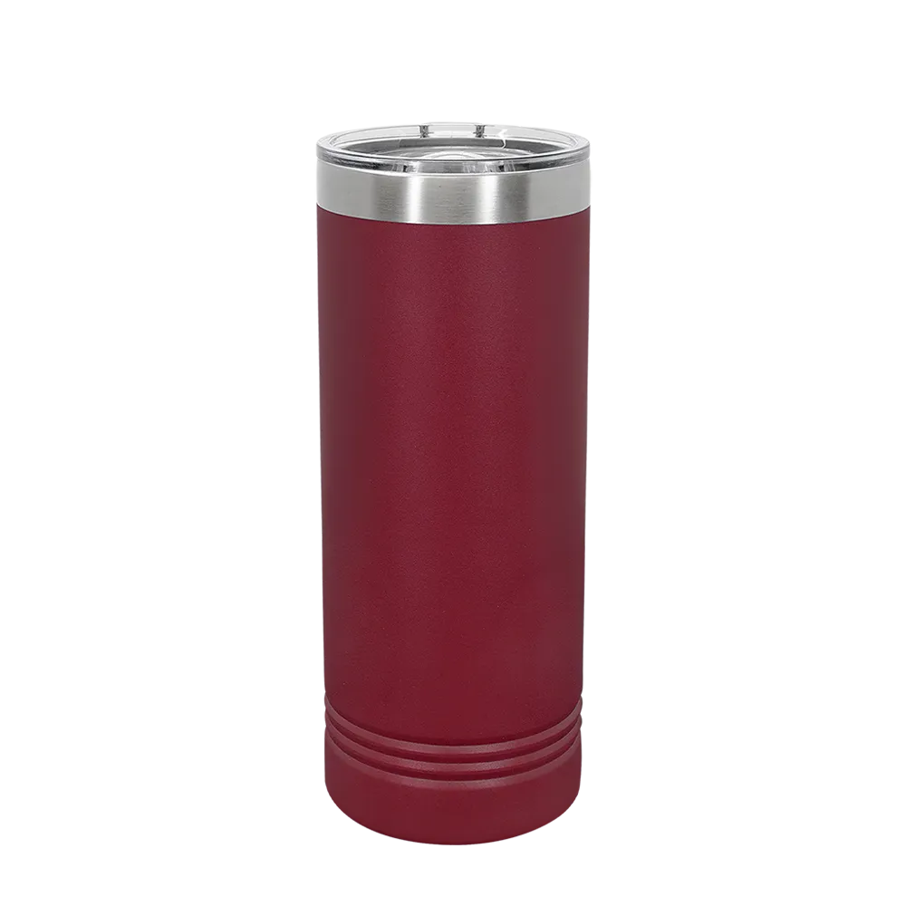 Polar Camel 22 oz Skinny Tumbler with Slider Lid