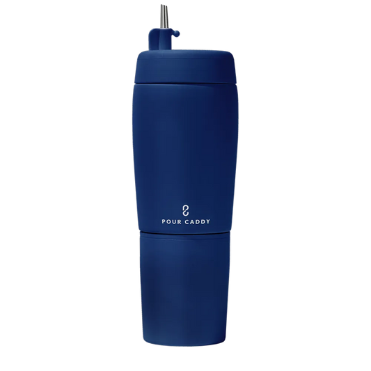 Pour Caddy 20 oz Stainless Flask Set