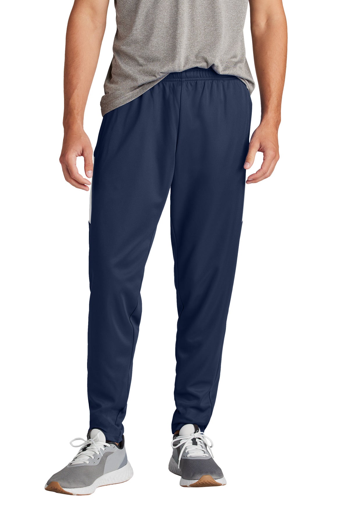 Sport-Tek Travel Pant PST800 - True Navy/ White