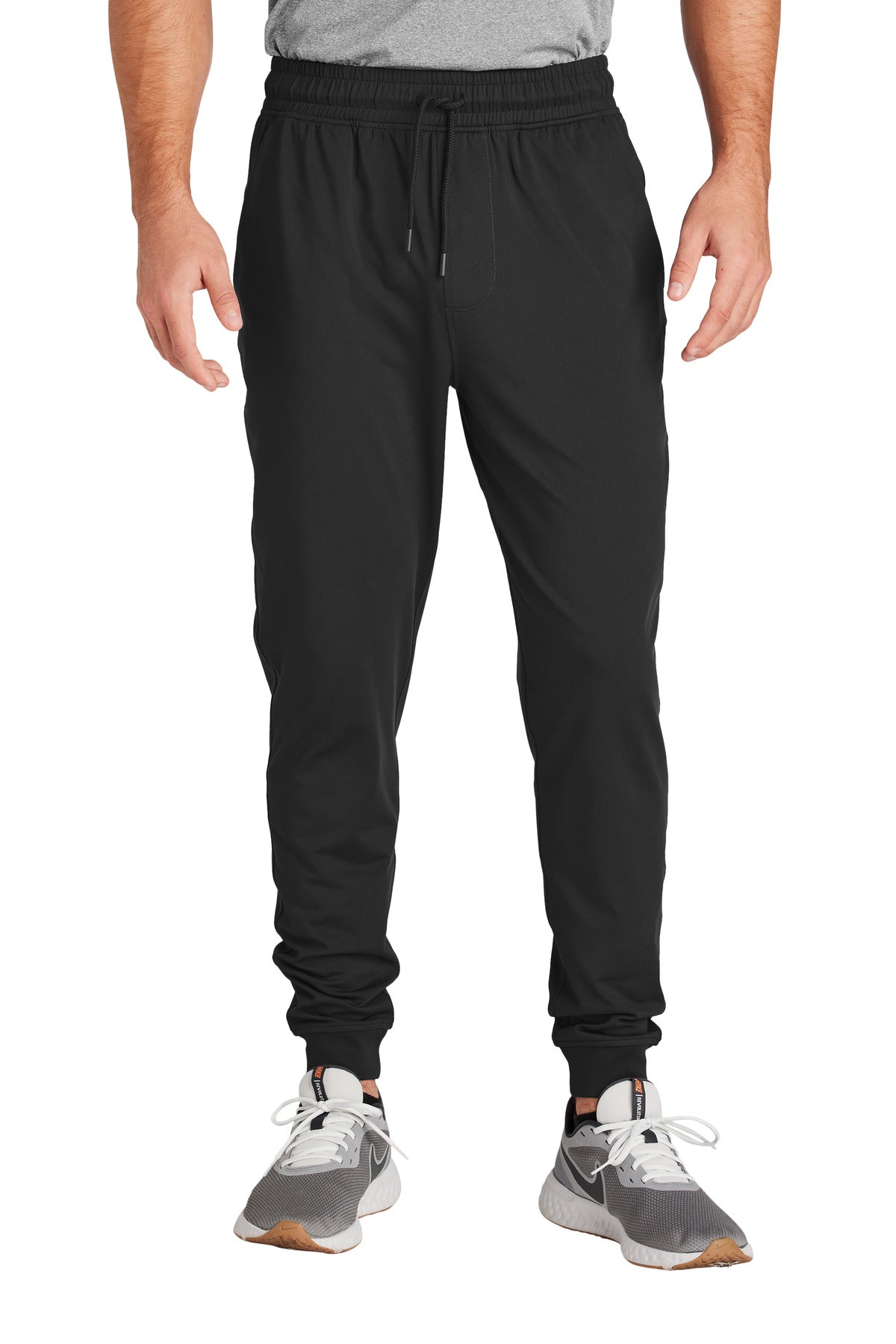 Sport-Tek Sport-Wick Stretch Jogger PST858 - Black