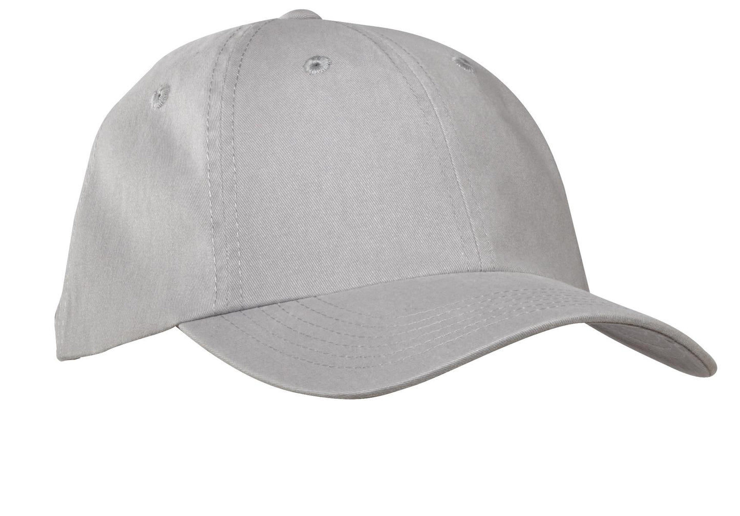 Port Authority Garment-Washed Cap.  PWU - Chrome