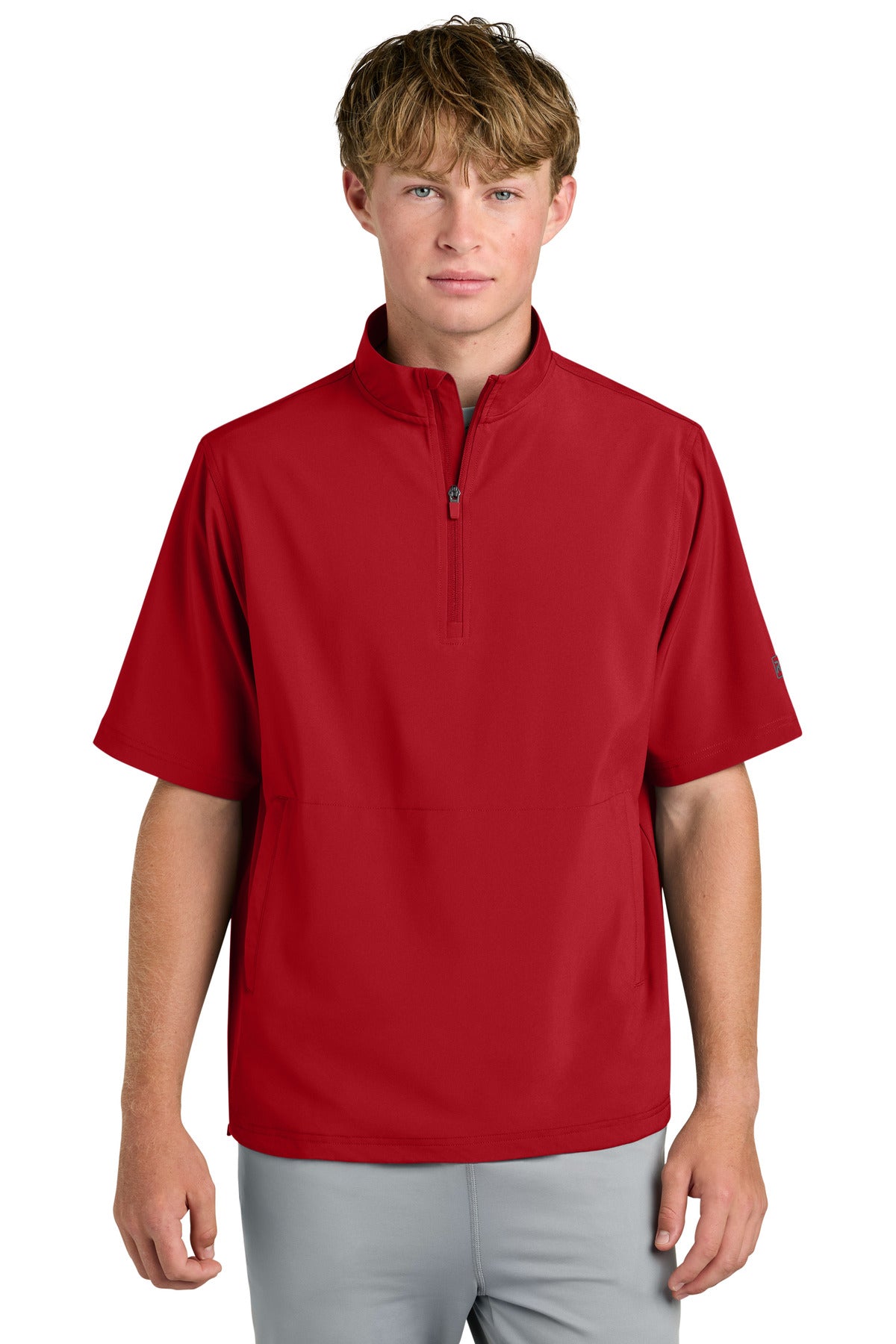 Richardson Barrage Wind Shirt RA7400SSQ - Red