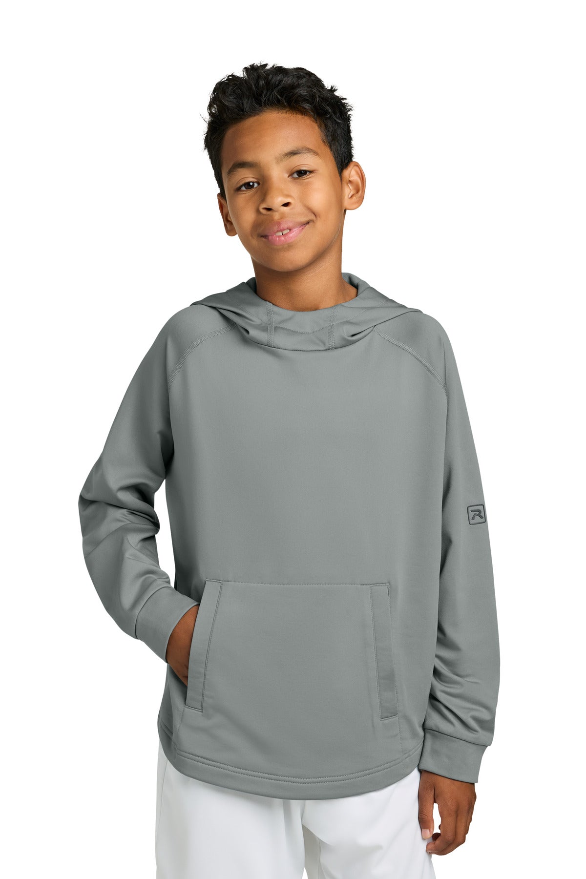 Richardson Youth Charge Performance Fleece Long Sleeve Hoodie