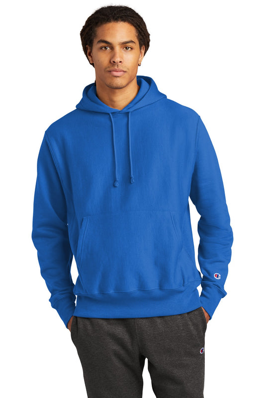 Champion   Reverse Weave   Hooded Sweatshirt S101 - Athletic Royal