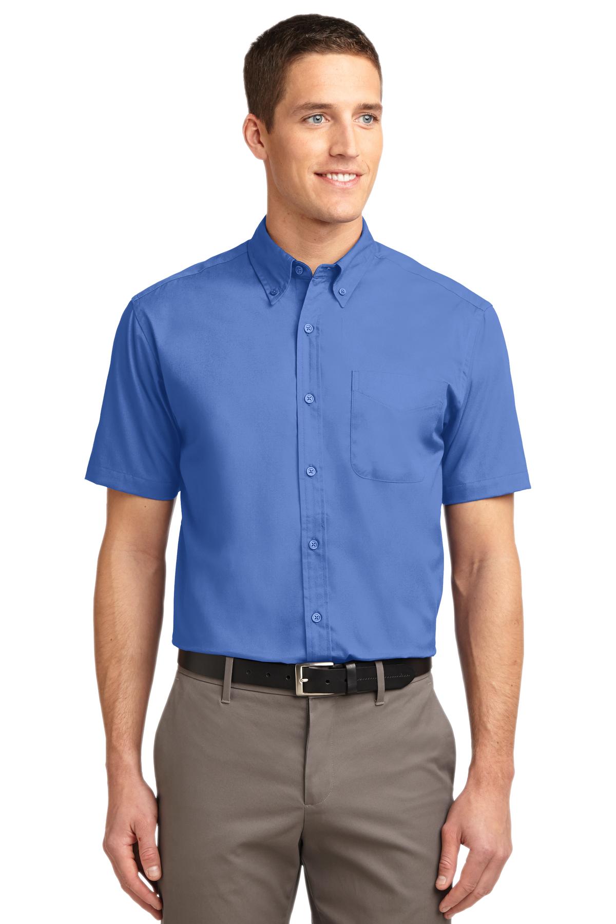 Port Authority Short Sleeve Easy Care Shirt.  S508 - Ultramarine Blue