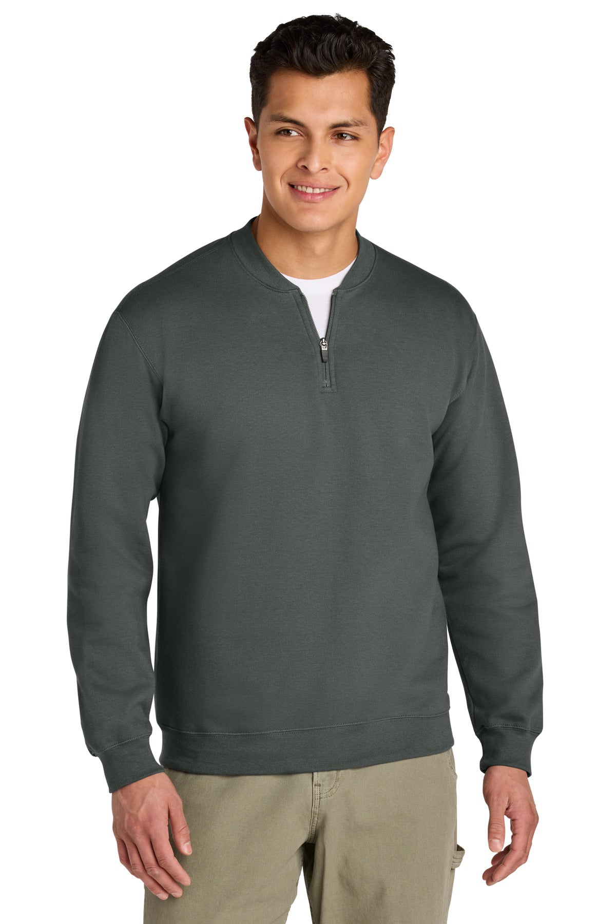 Gildan Softstyle Midweight Fleece 1/4-Zip SF008 - Charcoal