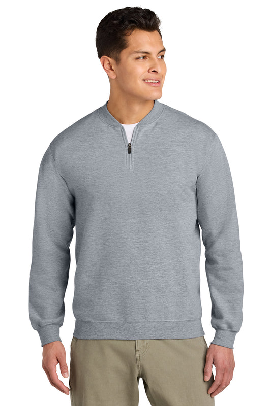 Gildan Softstyle Midweight Fleece 1/4-Zip SF008 - Ring Spun Sport Grey