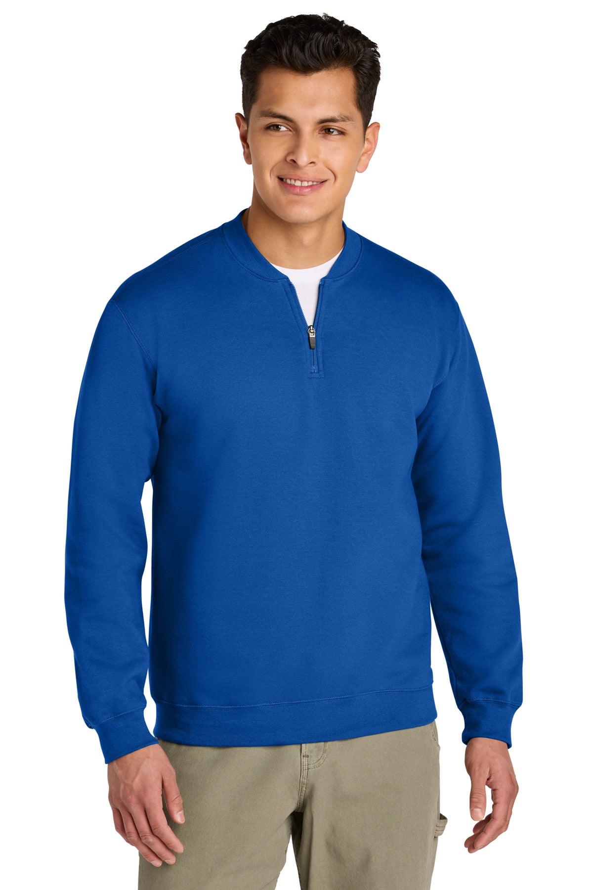 Gildan Softstyle Midweight Fleece 1/4-Zip SF008 - Royal