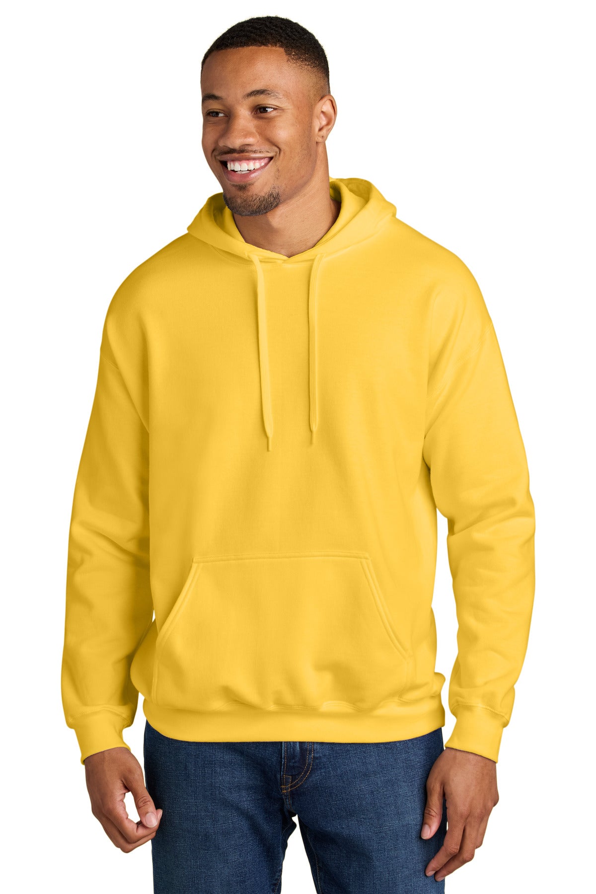 Gildan Softstyle Midweight Pullover Hooded Sweatshirt SF500 - Daisy