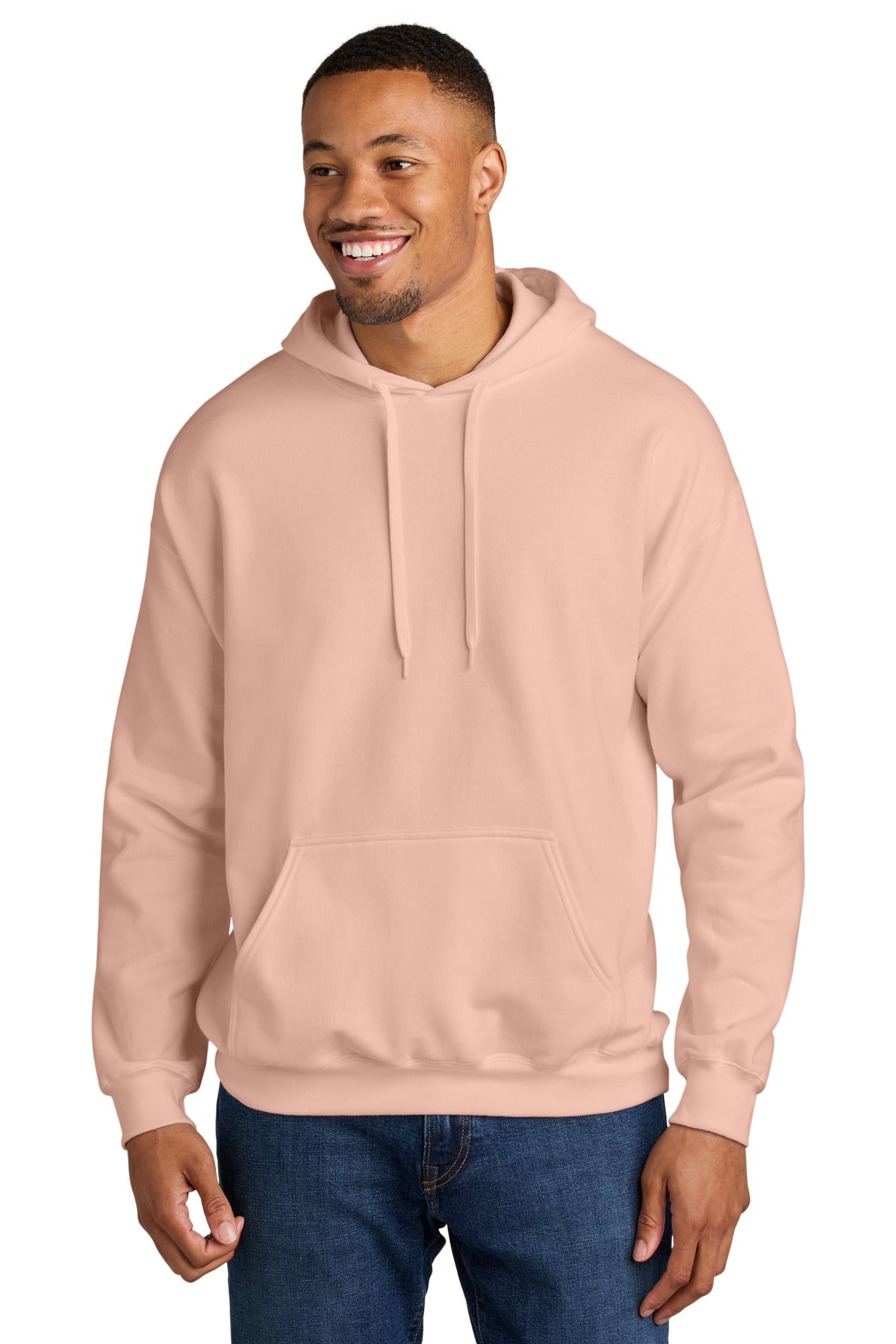 Gildan Softstyle Midweight Pullover Hooded Sweatshirt SF500 - Dusty Rose