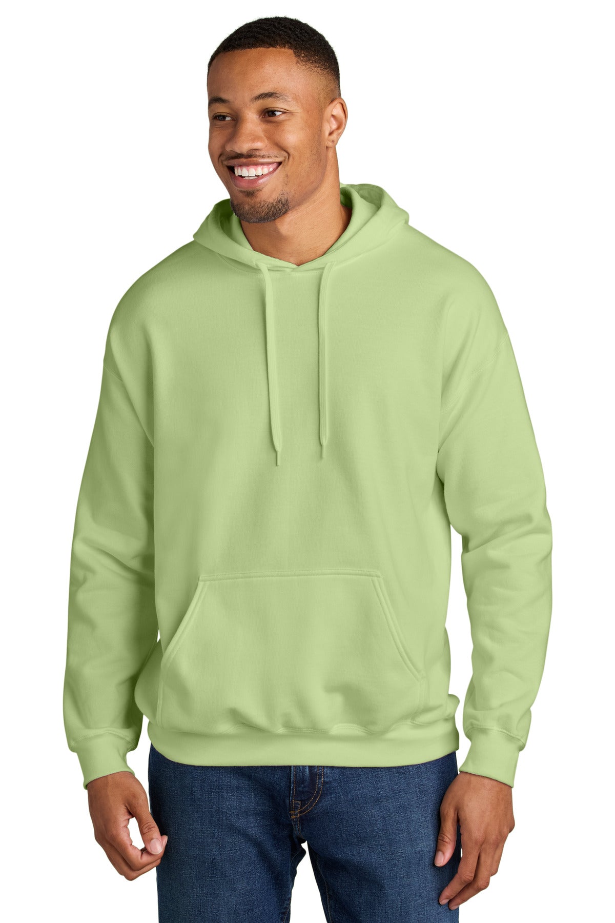 Gildan Softstyle Midweight Pullover Hooded Sweatshirt SF500 - Pistachio