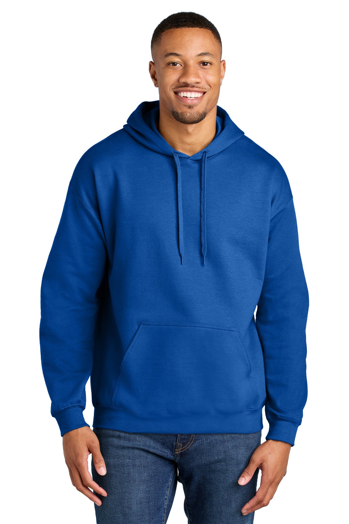 Gildan Softstyle Midweight Pullover Hooded Sweatshirt SF500 - Royal