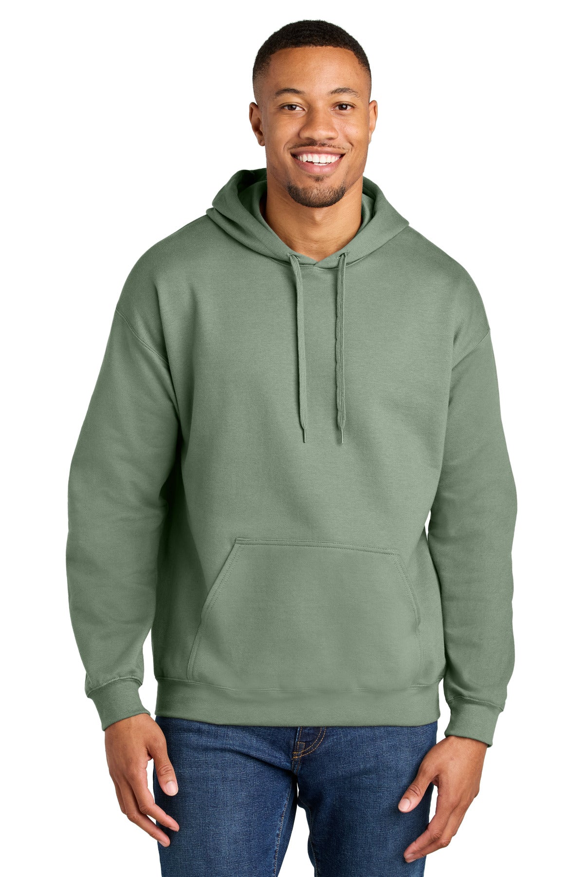 Gildan Softstyle Midweight Pullover Hooded Sweatshirt SF500 - Sage