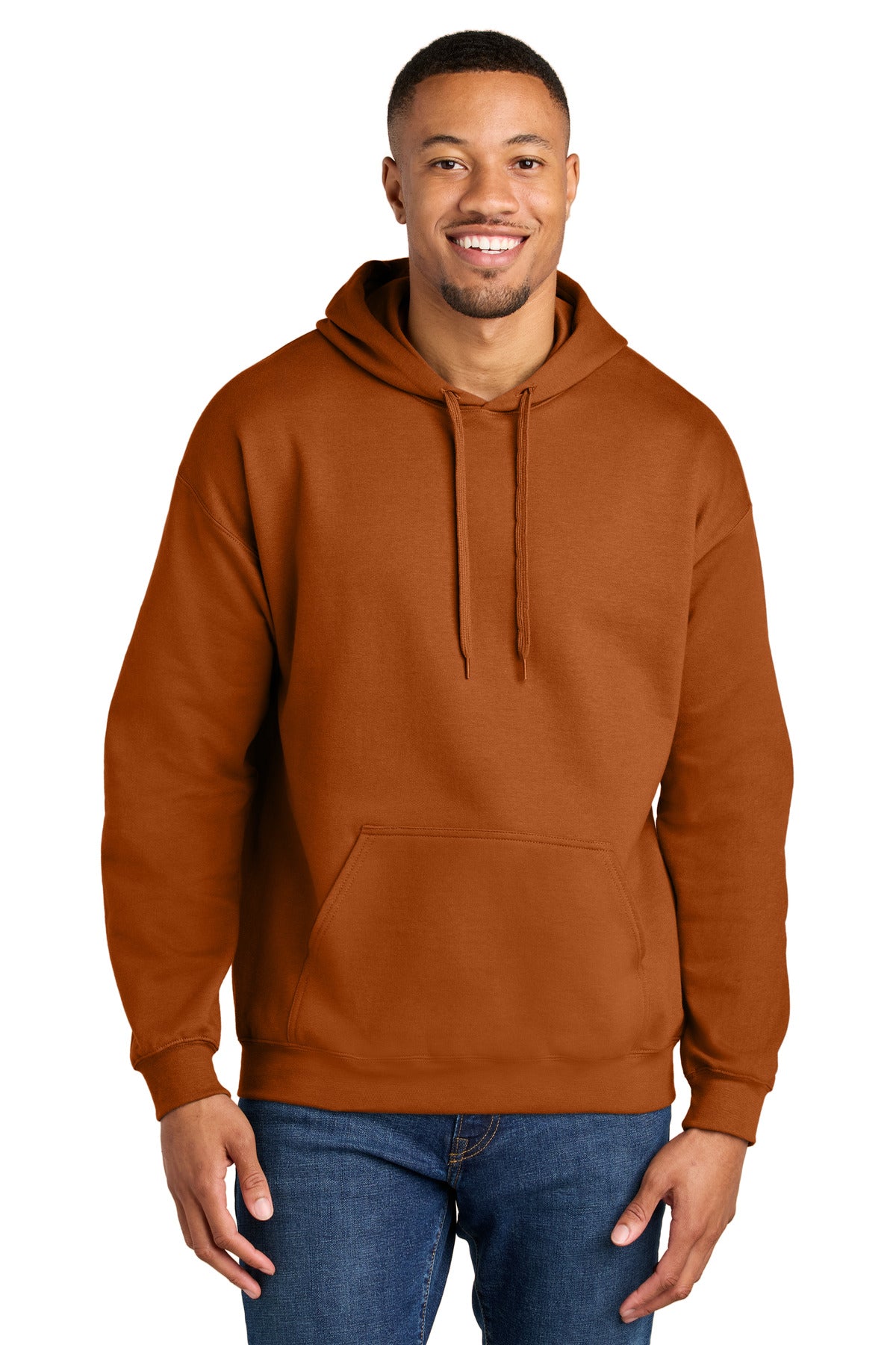 Gildan Softstyle Midweight Pullover Hooded Sweatshirt SF500 - T. Orange