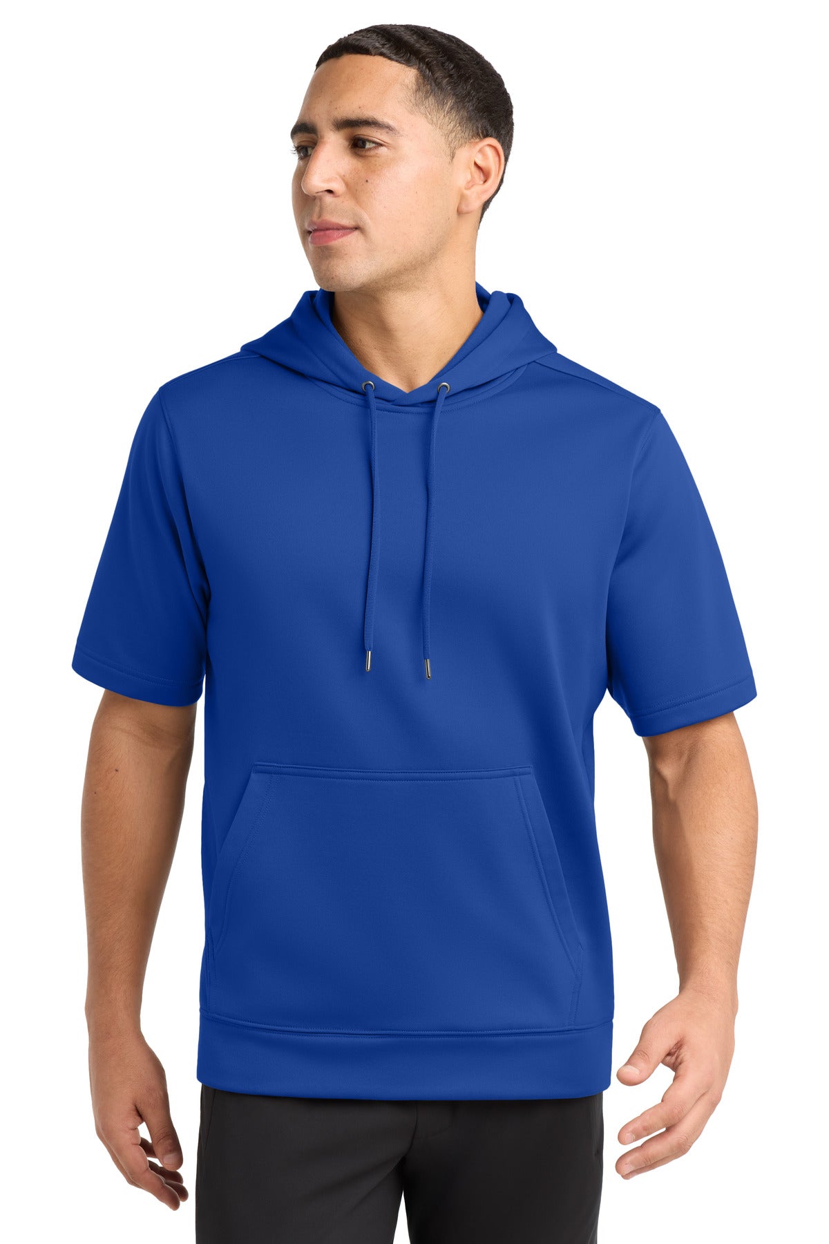 Sport-Tek  Sport-Wick  Fleece Short Sleeve Hooded Pullover. ST251 - True Royal