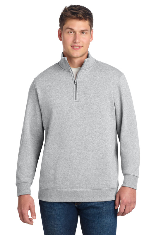 Sport-Tek 1/4-Zip Sweatshirt. ST253 - Athletic Heather