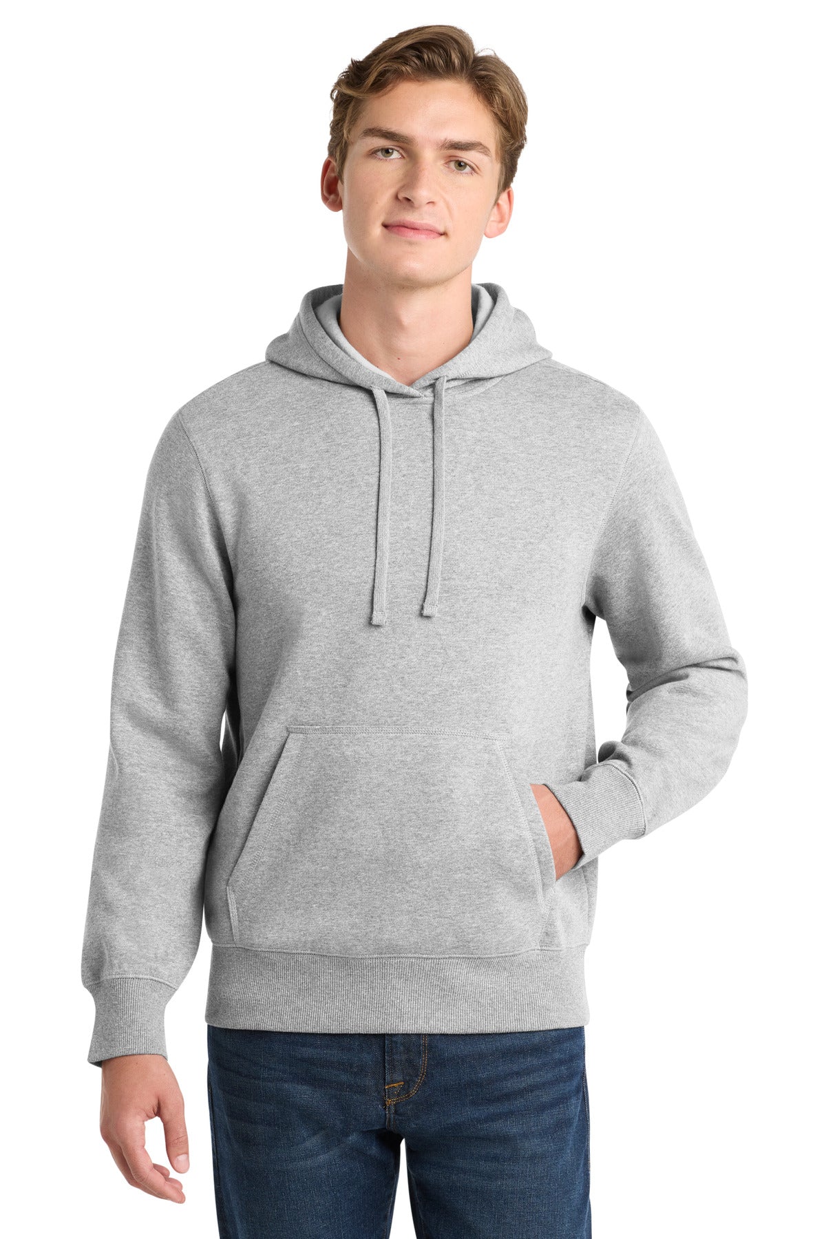 Sport-Tek Pullover Hooded Sweatshirt. ST254 - Athletic Heather
