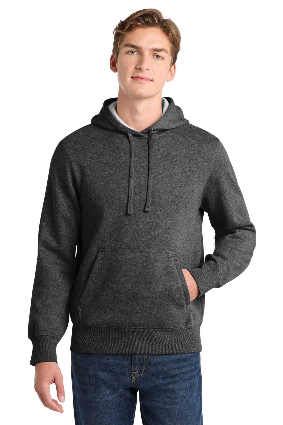 Sport-Tek Pullover Hooded Sweatshirt. ST254 - Graphite Heather