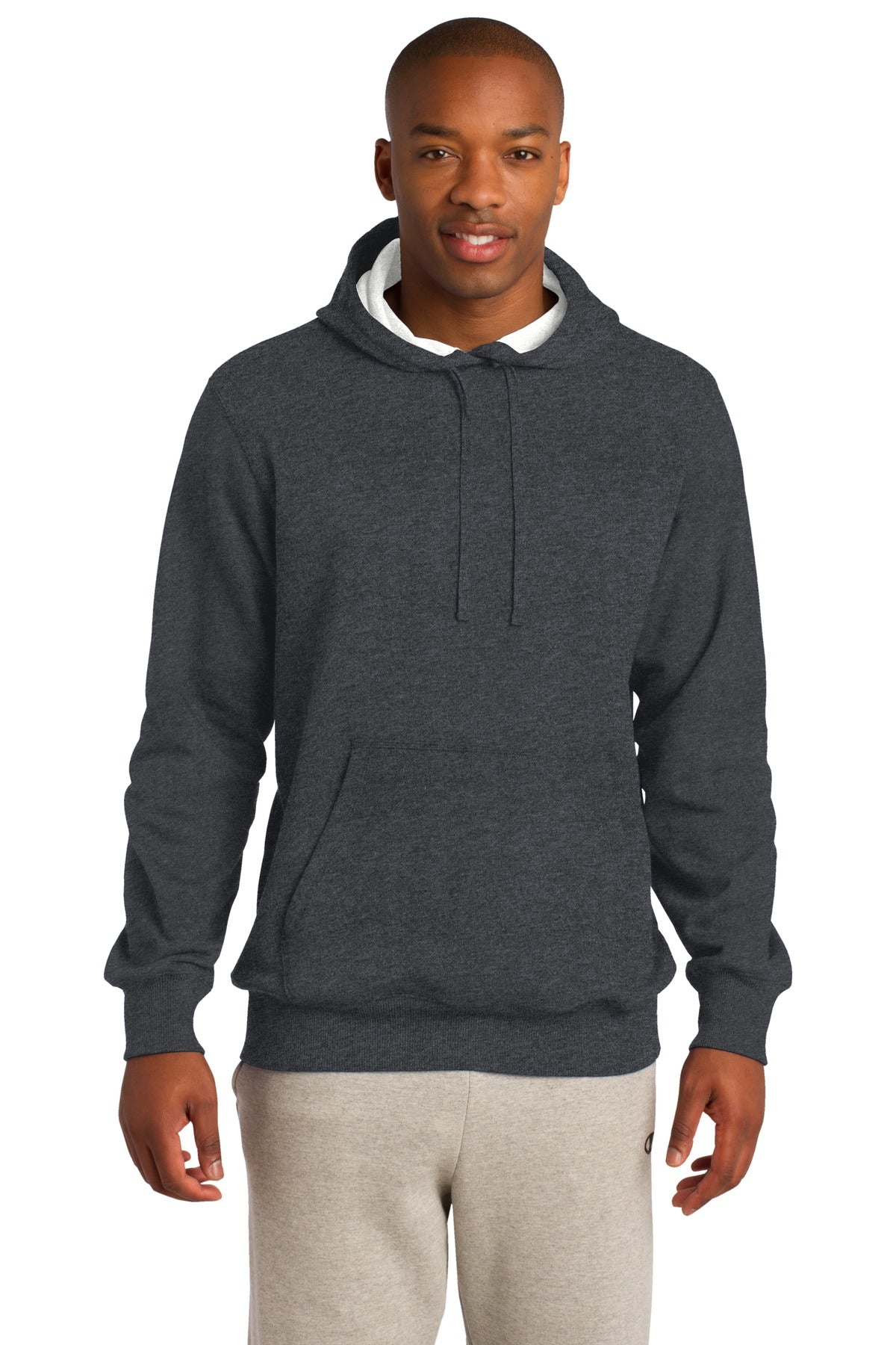 Sport-Tek Tall Pullover Hooded Sweatshirt. TST254 - Graphite Heather