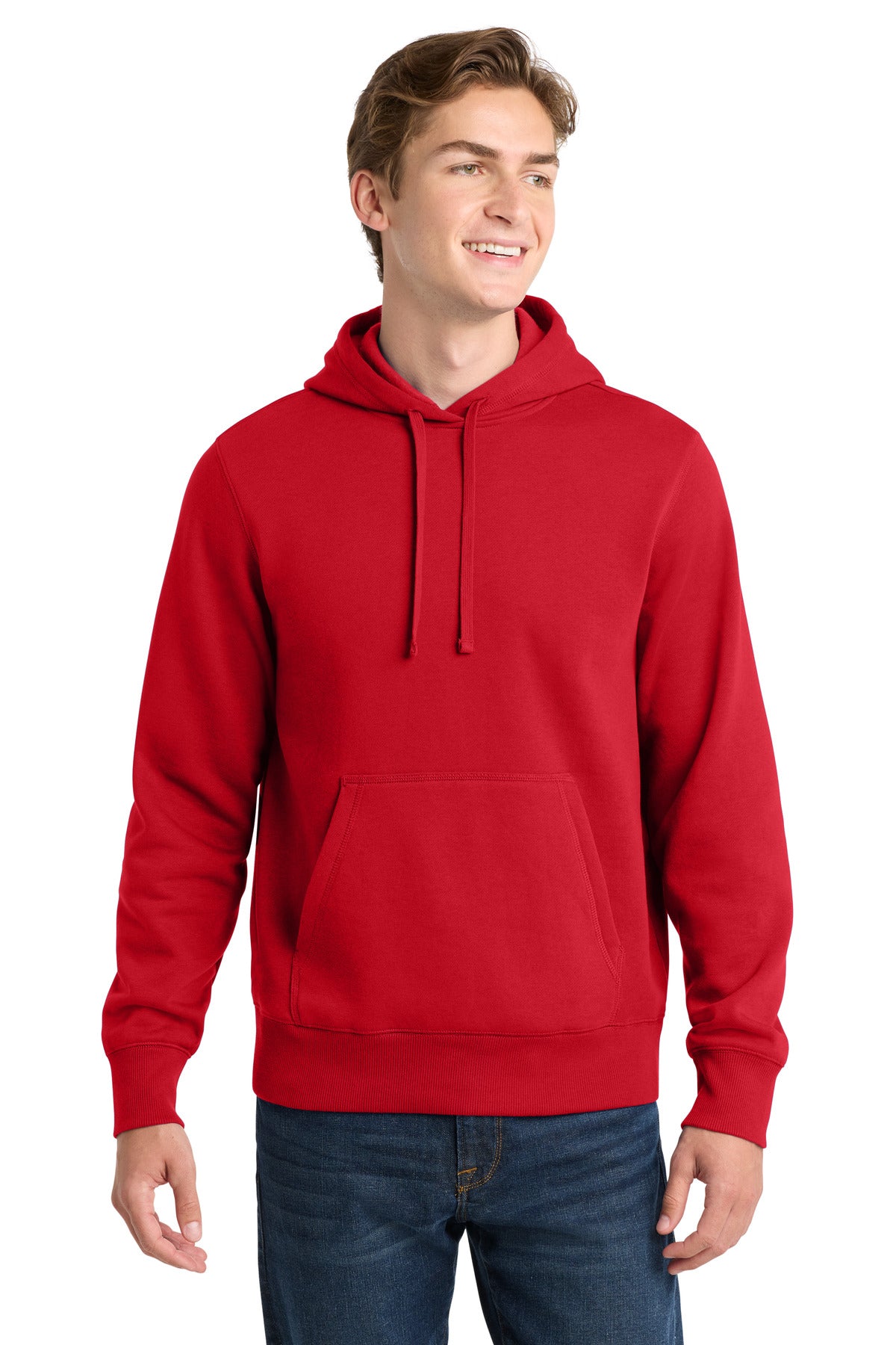 Sport-Tek Pullover Hooded Sweatshirt. ST254 - True Red